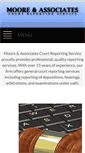 Mobile Screenshot of courtreportingnc.com